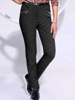 Creation L Pantalons<Pantalon en jersey qualité viscose extensible souple