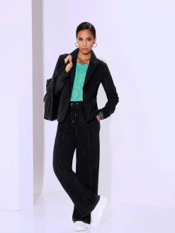 Creation L Pantalons<Pantalon en jersey ultra-doux avec modal