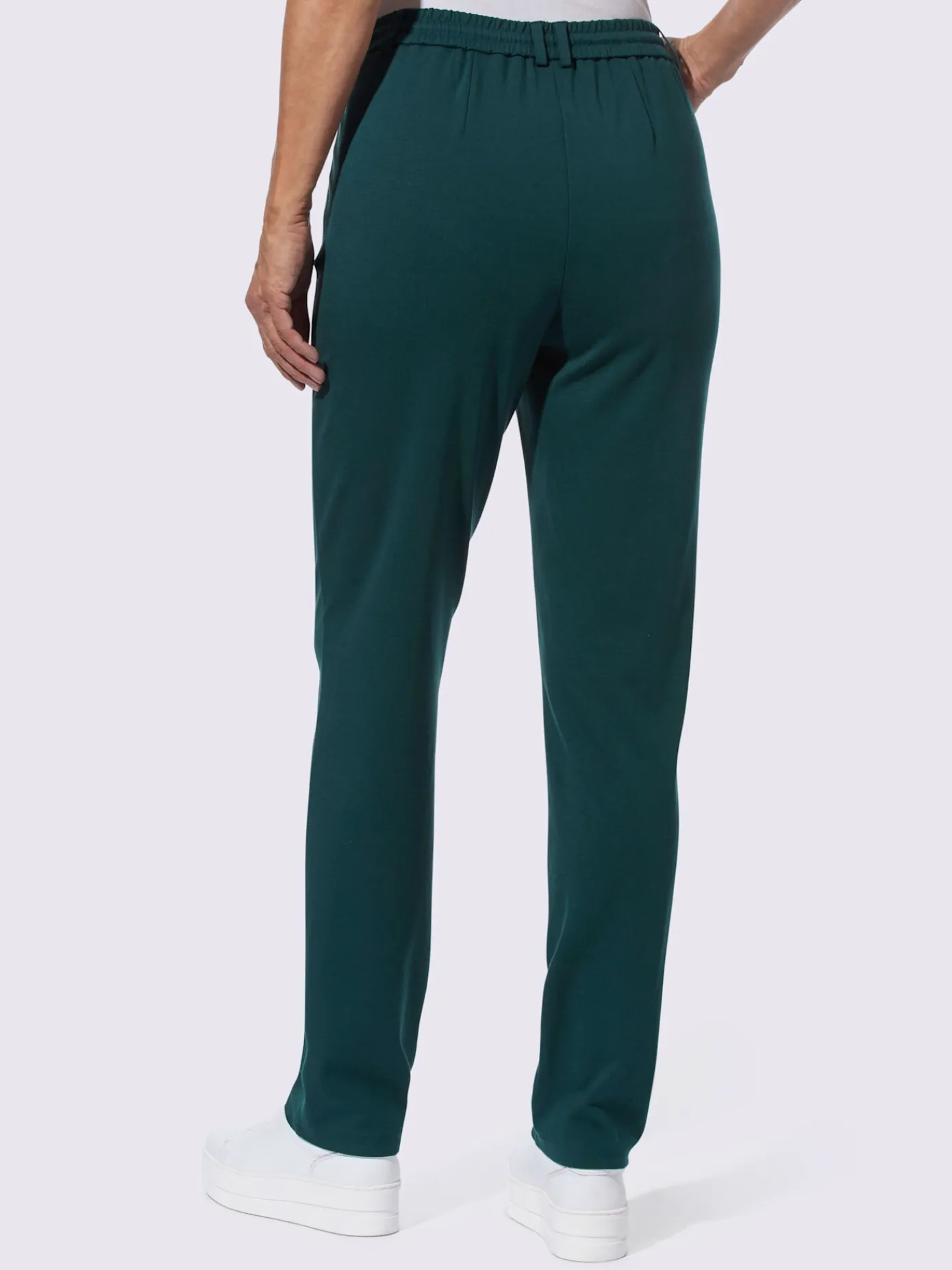 Pantalons<Pantalon en jersey viscose