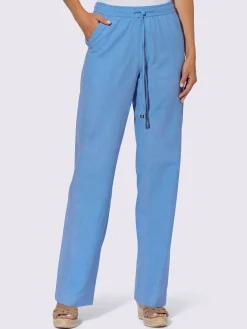 Linea Tesini Pantalons<Pantalon en lin qualité tissée
