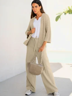 Rick Cardona Pantalons<Pantalon en lin style marlène ample