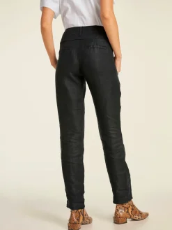 Ashley Brooke Pantalons<Pantalon en lin style soigné, poches fendues