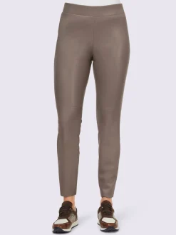 Rick Cardona Pantalons<Pantalon en synthétique imitation cuir souple