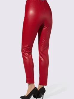 Fair Lady Pantalons<Pantalon en synthétique imitation cuir souple