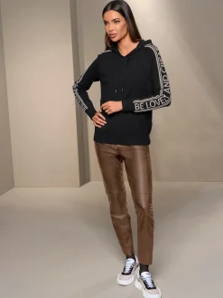 Rick Cardona Pantalons<Pantalon en synthétique imitation cuir souple