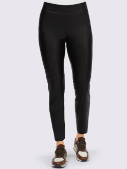 Rick Cardona Pantalons<Pantalon en synthétique imitation cuir souple