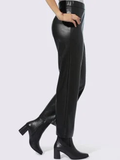 Rick Cardona Pantalons<Pantalon en synthétique jambes larges mode