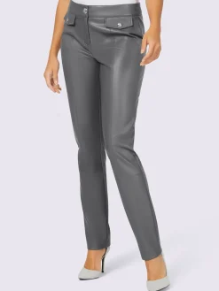 Creation L Pantalons<Pantalon en synthétique matière synthétique facile à entretenir