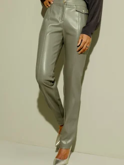 Creation L Pantalons<Pantalon en synthétique synthétique joliment brillant