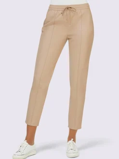 Creation L Pantalons<Pantalon en synthétique tricot décontracté