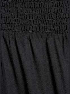 Buffalo Pantalons<Pantalon en tissu léger avec large ceinture