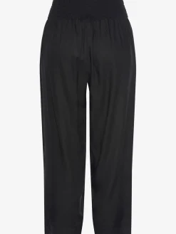 Buffalo Pantalons<Pantalon en tissu léger avec large ceinture