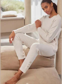 Elbsand Pantalons<Pantalon en tricot doux et extensible