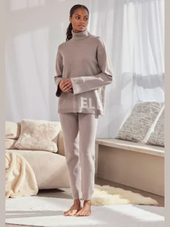 Elbsand Pantalons<Pantalon en tricot doux et extensible