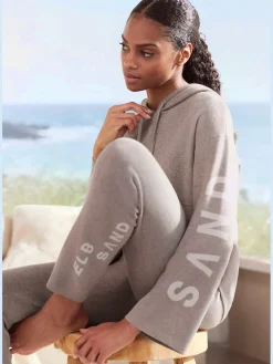 Elbsand Pantalons<Pantalon en tricot doux et extensible