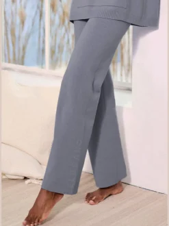 Elbsand Pantalons<Pantalon en tricot doux et extensible