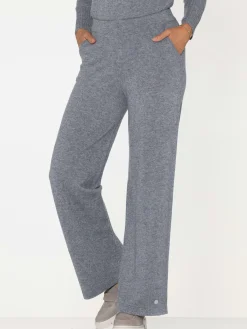 CREATION L PREMIUM Pantalons<Pantalon en tricot mélange mérinos/cachemire