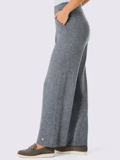 CREATION L PREMIUM Pantalons<Pantalon en tricot mélange mérinos/cachemire