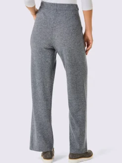 CREATION L PREMIUM Pantalons<Pantalon en tricot mélange mérinos/cachemire