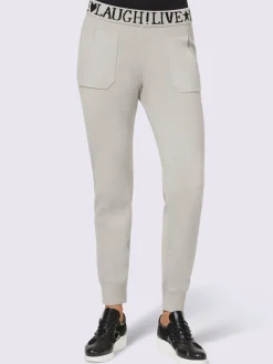 Rick Cardona Pantalons<Pantalon en tricot tricot fin et doux