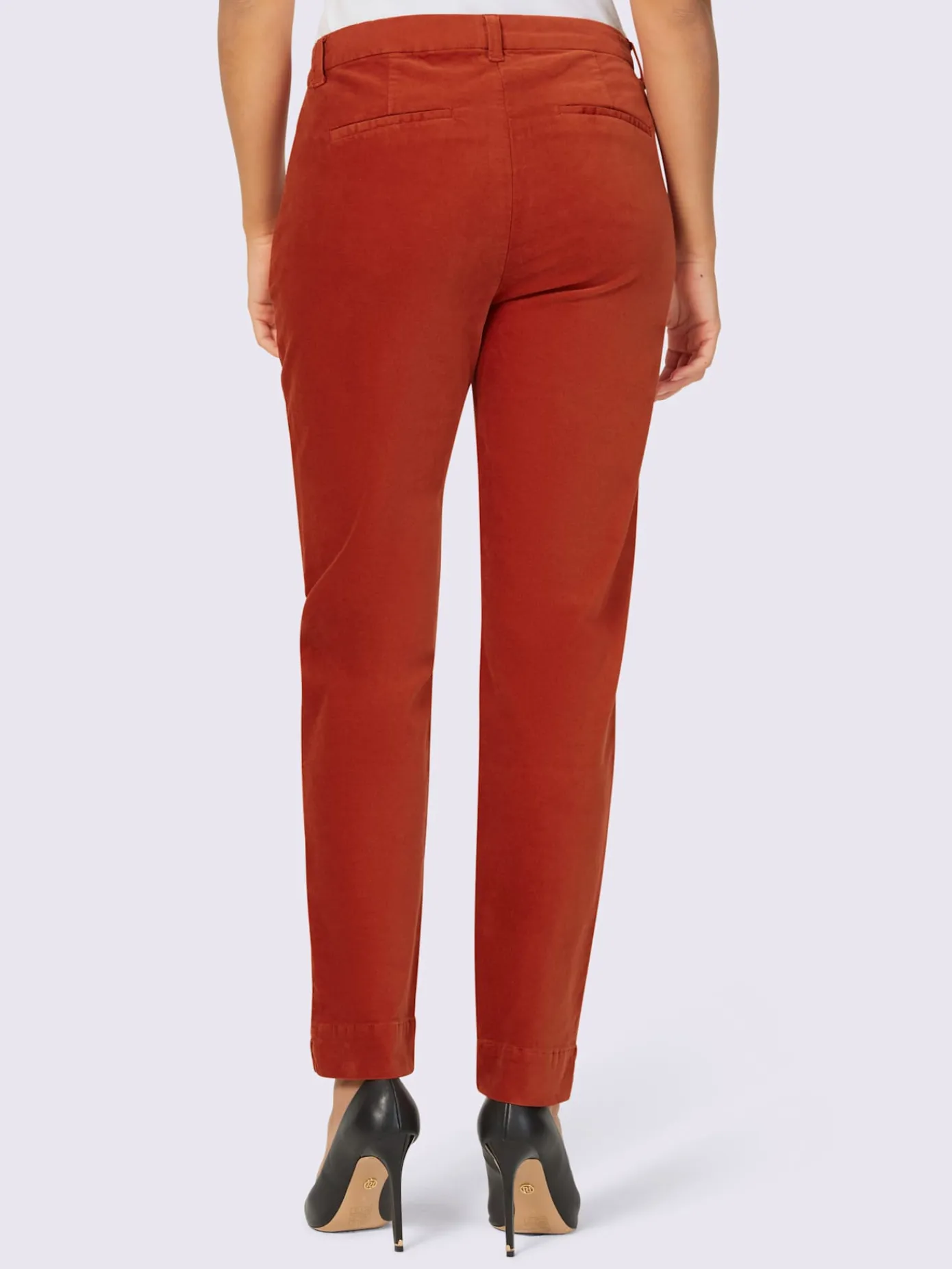 Creation L Pantalons<Pantalon en velours qualité douce