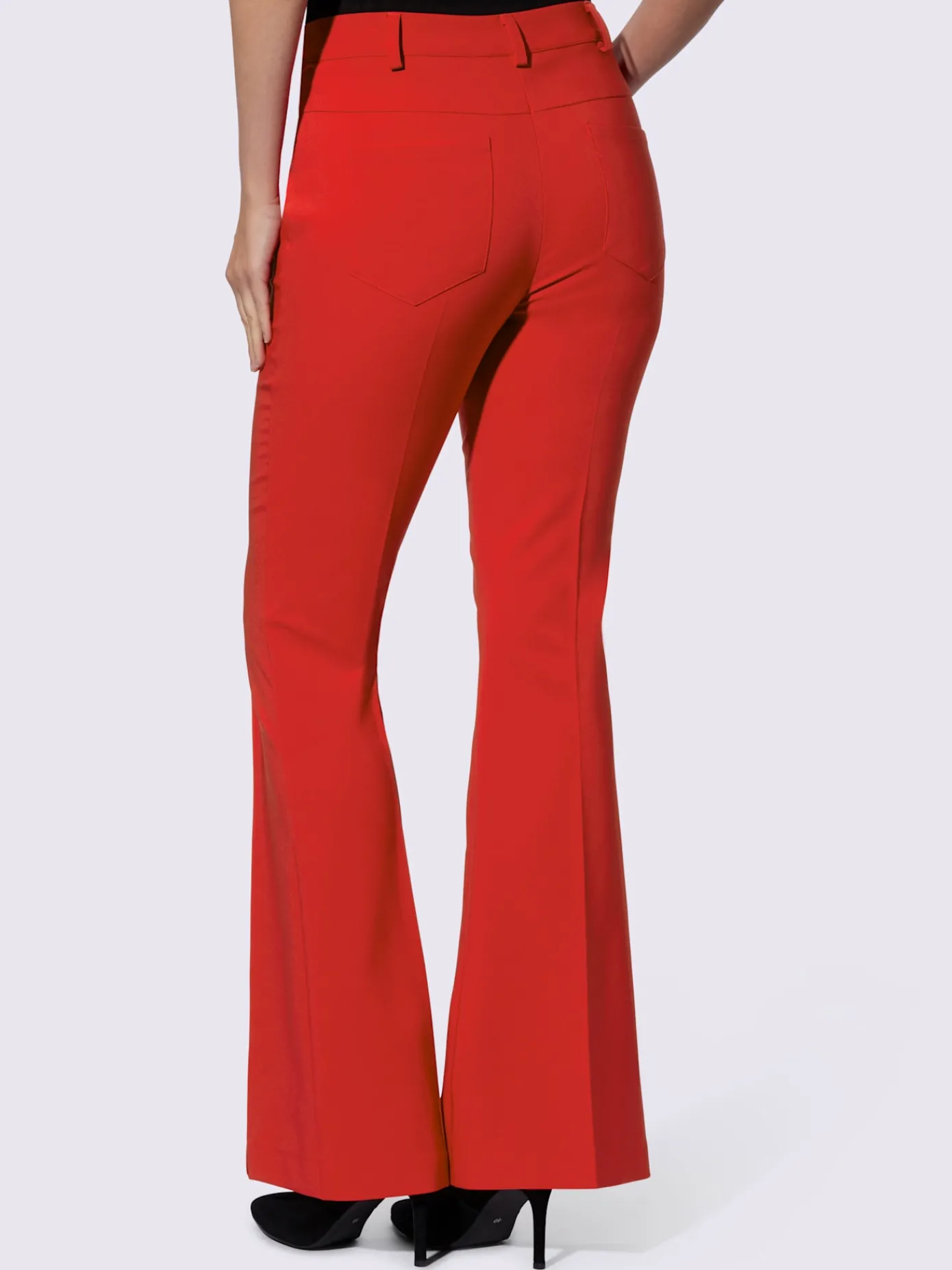 Ashley Brooke Pantalons<Pantalon extensible coupe bootcut tendance