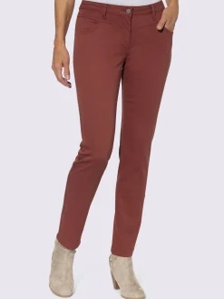 Pantalons<Pantalon extensible qualité coton