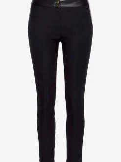 LASCANA Pantalons<Pantalon extensible étroit avec détails en synthétique