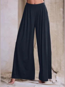 LASCANA Pantalons<Pantalon extra-large et doux avec pinces