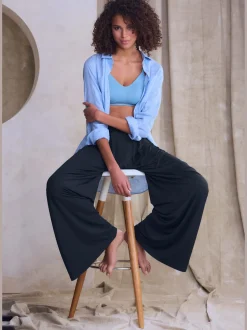 LASCANA Pantalons<Pantalon extra-large et doux avec pinces