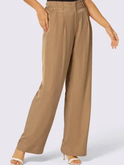 Creation L Pantalons<Pantalon fermeture crochet discrète