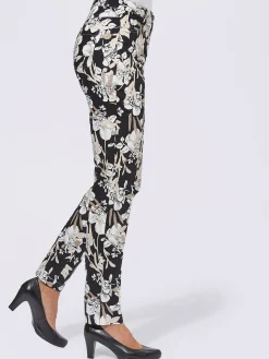 Fair Lady Pantalons<Pantalon imprimé 98% coton