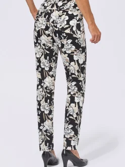 Fair Lady Pantalons<Pantalon imprimé 98% coton