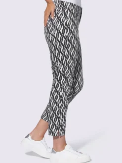 Rick Cardona Pantalons<Pantalon imprimé forme courte tendance