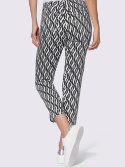 Rick Cardona Pantalons<Pantalon imprimé forme courte tendance
