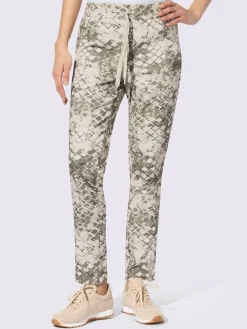 Linea Tesini Pantalons<Pantalon imprimé imprimé mode