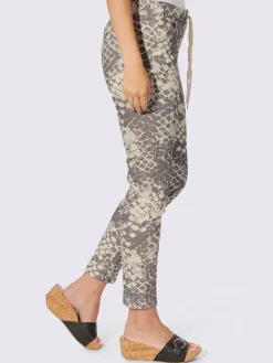 Linea Tesini Pantalons<Pantalon imprimé imprimé mode