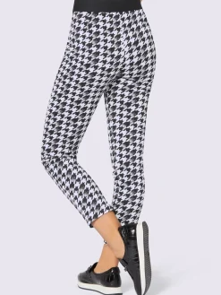 Creation L Pantalons<Pantalon imprimé jacquard en jersey tendance