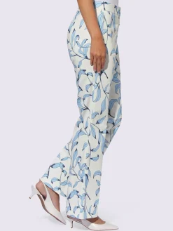 Ashley Brooke Tenues De Cérémonie|Pantalons<Pantalon imprimé légèrement évasé