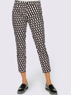 Rick Cardona Pantalons<Pantalon imprimé motif graphique