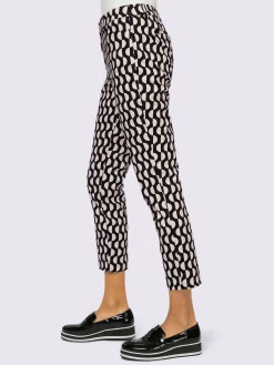 Rick Cardona Pantalons<Pantalon imprimé motif graphique