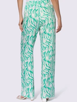 Rick Cardona Pantalons<Pantalon imprimé pure viscose