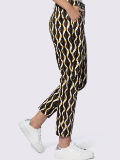 Rick Cardona Pantalons<Pantalon imprimé qualité tissée