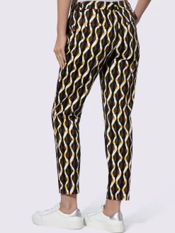 Rick Cardona Pantalons<Pantalon imprimé qualité tissée