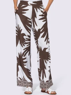 Rick Cardona Pantalons<Pantalon imprimé qualité tissée