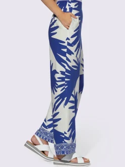 Rick Cardona Pantalons<Pantalon imprimé qualité tissée