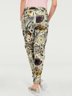 Linea Tesini Pantalons<Pantalon imprimé stature standard