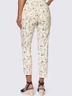 Pantalons<Pantalon imprimé viscose