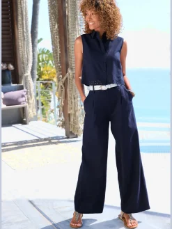 LASCANA Pantalons<Pantalon jambes larges