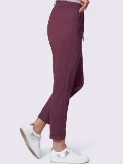 Pantalons<Pantalon jogpant ceinture élastique, coulisse et lien à nouer